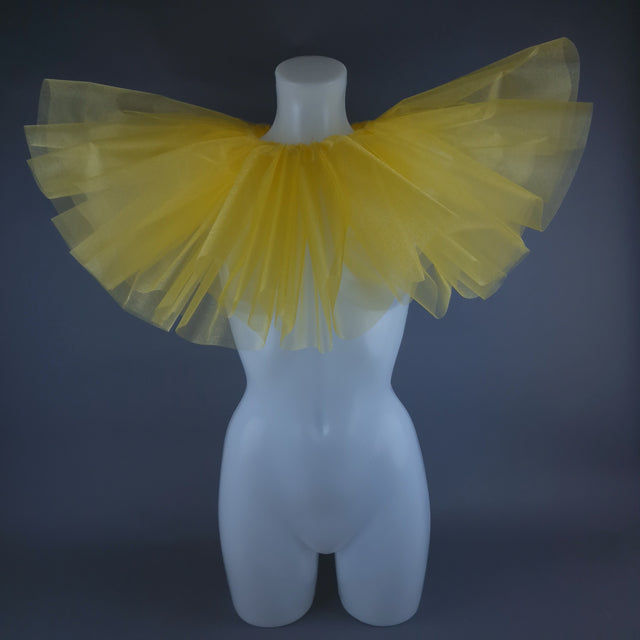 "Bobo" Yellow Neck Ruffle, Clown Collar - 10 Colours Available!!!!