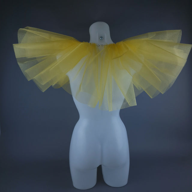 "Bobo" Yellow Neck Ruffle, Clown Collar - 10 Colours Available!!!!