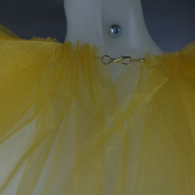 "Bobo" Yellow Neck Ruffle, Clown Collar - 10 Colours Available!!!!