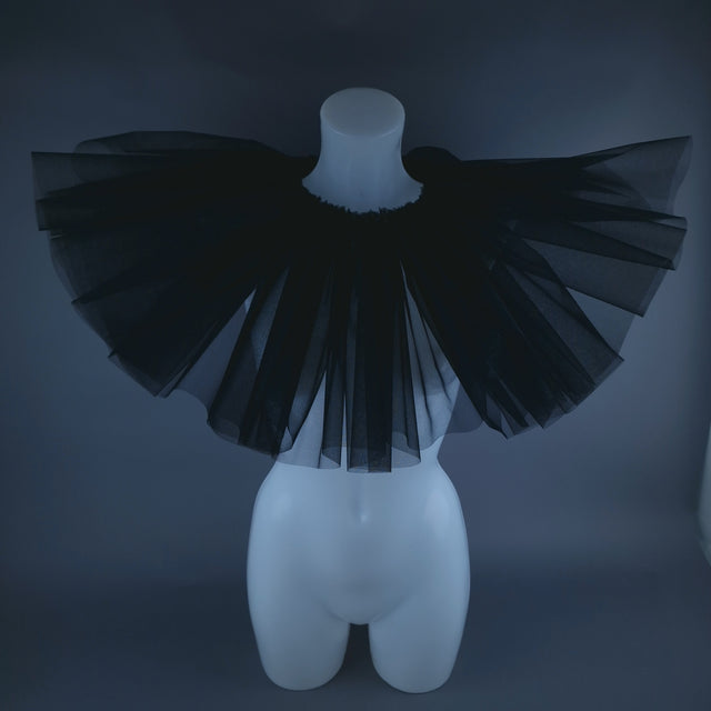 "Bobo" Black Neck Ruffle, Clown Collar - 10 Colours Available!!!!