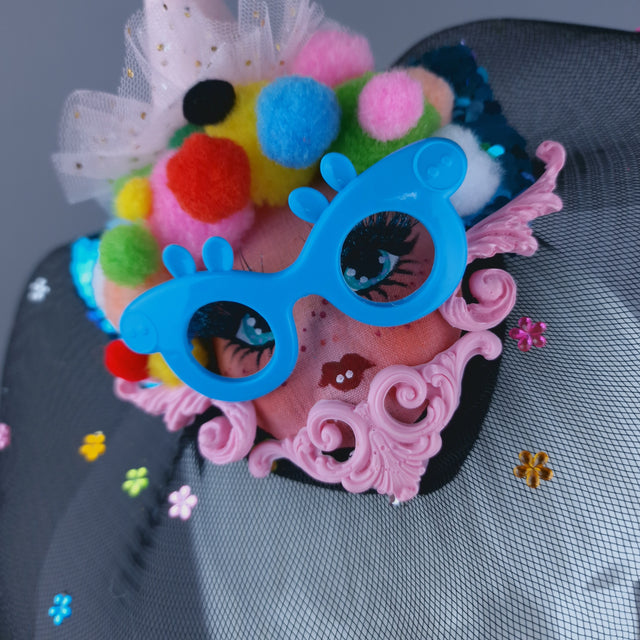 "Toodleloo" Dollface Veil Headpiece