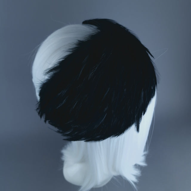 "Garbo" Black FeatherVintage Inspired Fascinator Hat