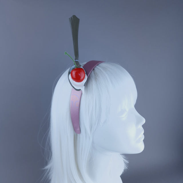 "Dulcinea" Spoon with Cherry & Cream Headpiece