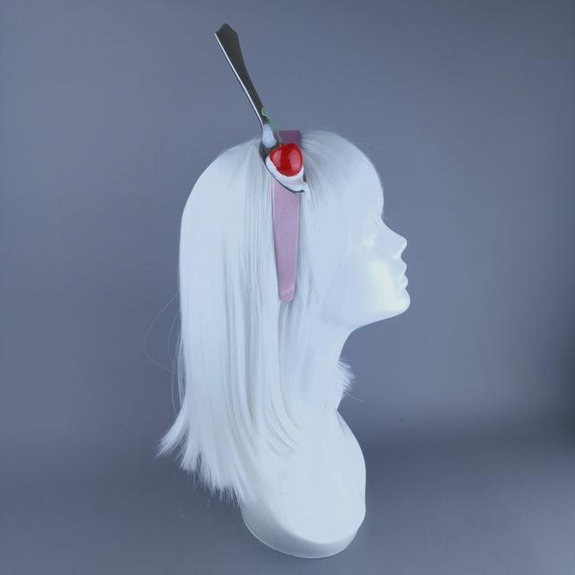 "Dulcinea" Spoon with Cherry & Cream Headpiece