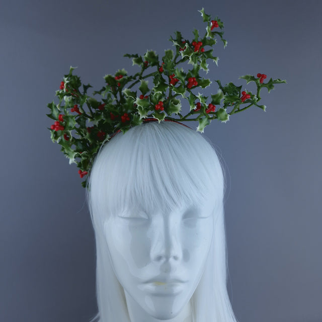 Holly Xmas Headdress