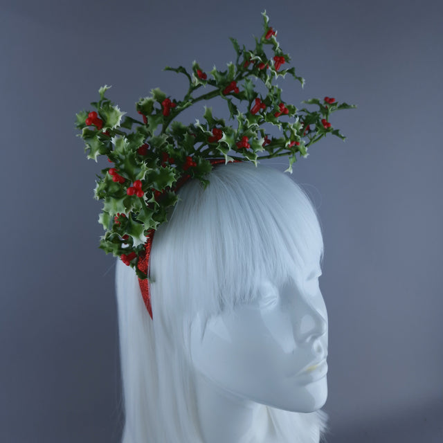 Holly Xmas Headdress
