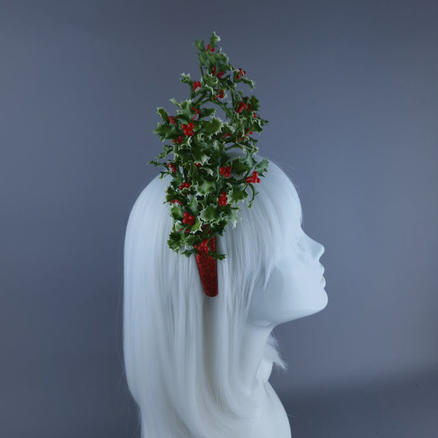 Holly Xmas Headdress