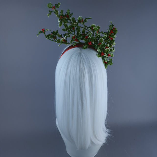 Holly Xmas Headdress