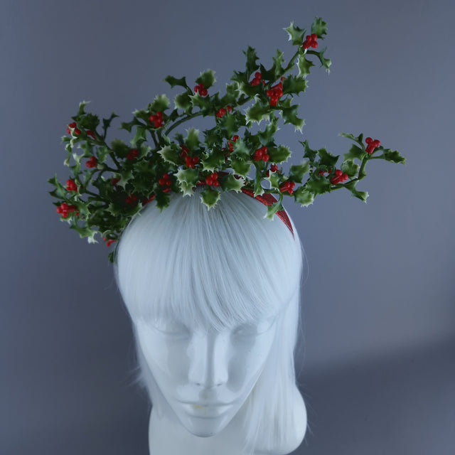 Holly Xmas Headdress