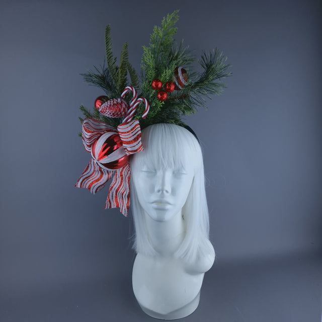 Baubles & Bow Xmas Headdress