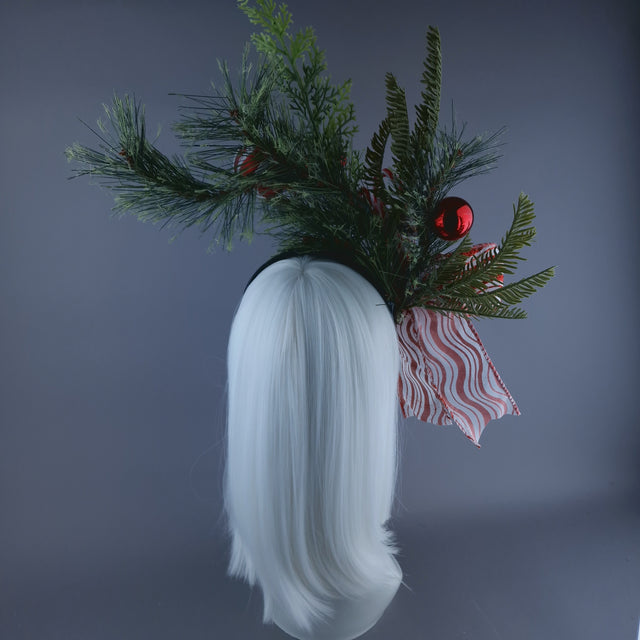Baubles & Bow Xmas Headdress