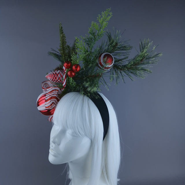 Baubles & Bow Xmas Headdress