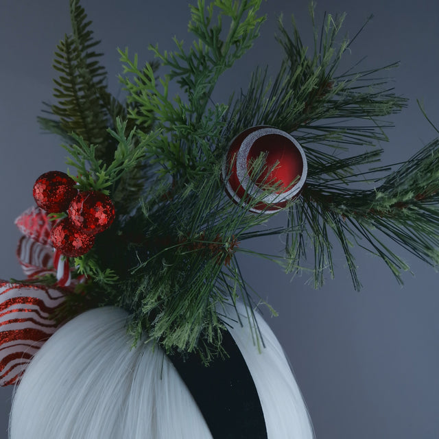Baubles & Bow Xmas Headdress
