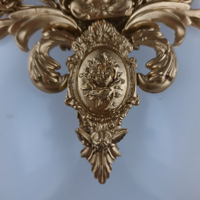 "Beginnings" Gold Ganesh & Filigree Neckpiece