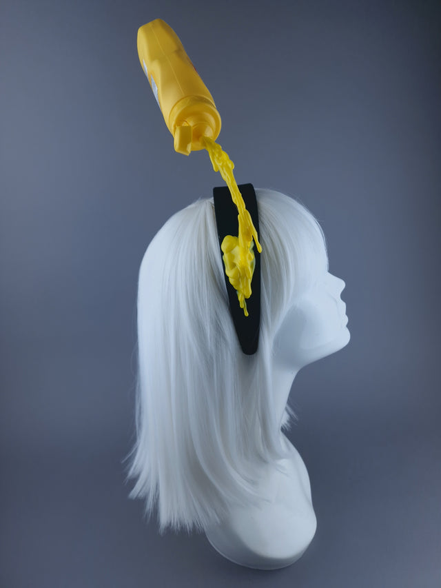 "Saucy" Mustard Sauce Headband