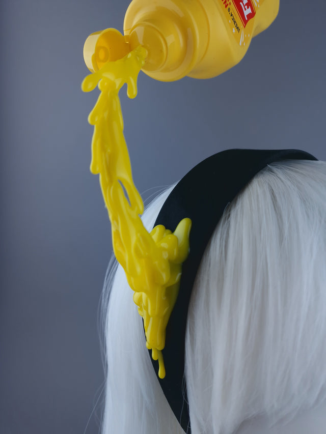 "Saucy" Mustard Sauce Headband