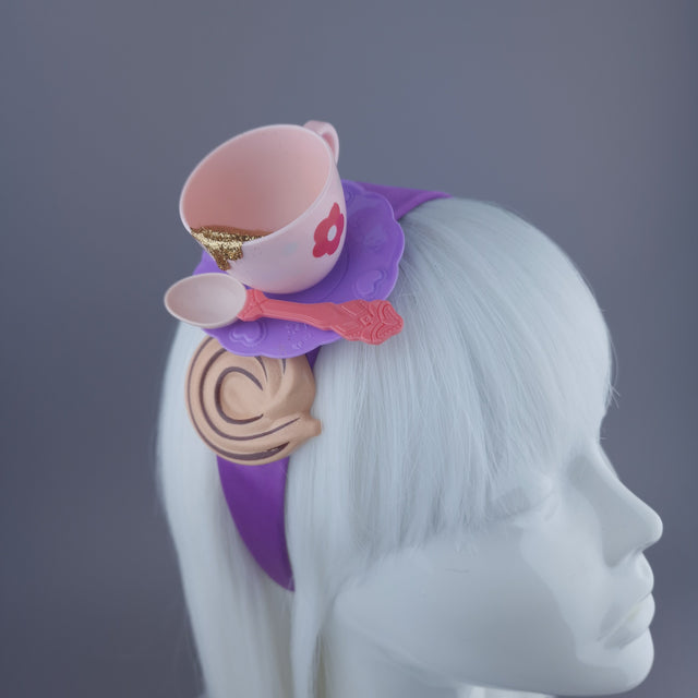 Colourful Tea & Biscuit Headpiece