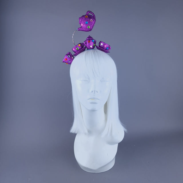 "Par-tea" Glitter Teapot & Teacup Headdress