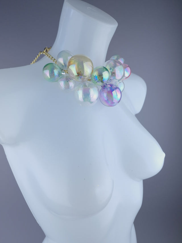 Colourful Bubble Necklace Jewellery