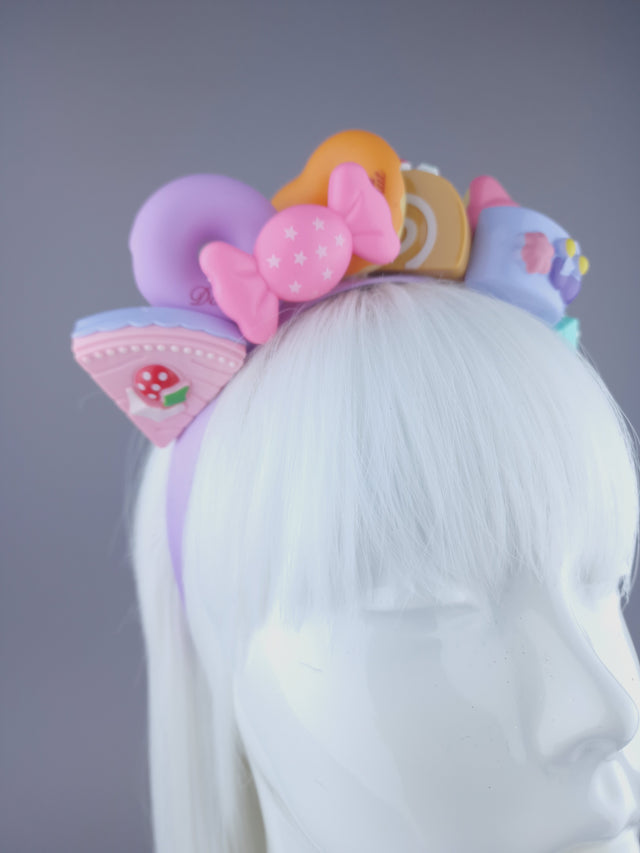 Colourful Cake Headpiece