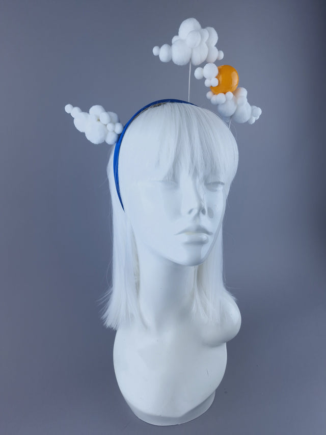 "Daydream" Sun & Clouds Headdress