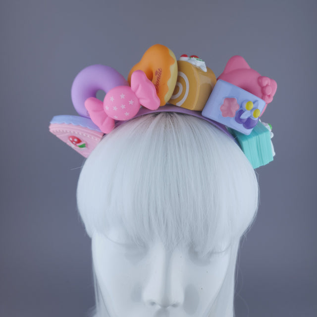 Colourful Cake Headpiece