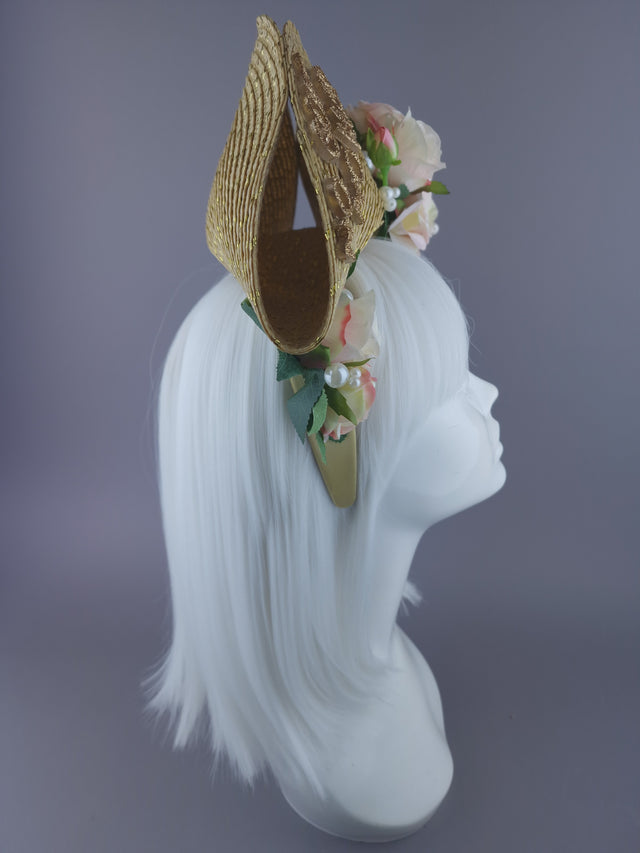 "No Gods, No Masters" Feminist Revolution Rose & Pearl Hat