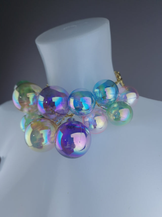 Colourful Bubble Necklace Jewellery