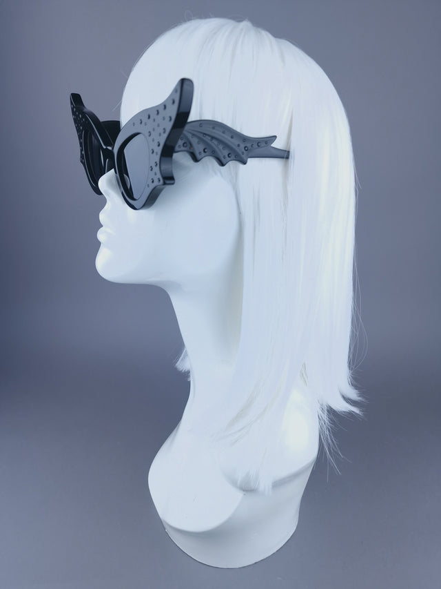 "Satan Is A Woman" 666 Hexes Sunglassesloo