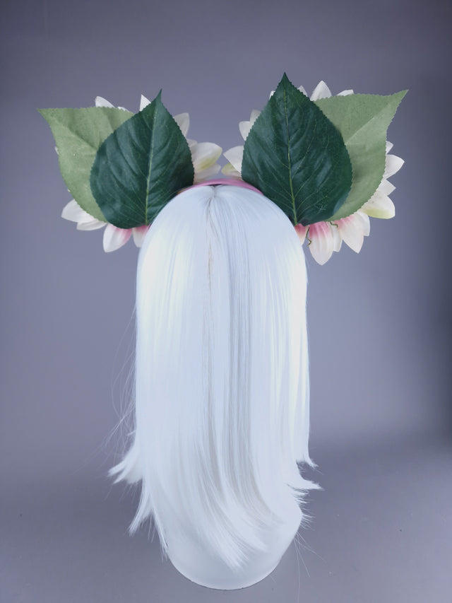 Flower Ear & Grasshopper Headdress & Neckpiece