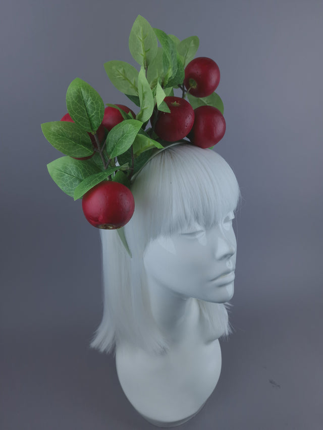 Pearls & Swine: Red Apple Headpiece