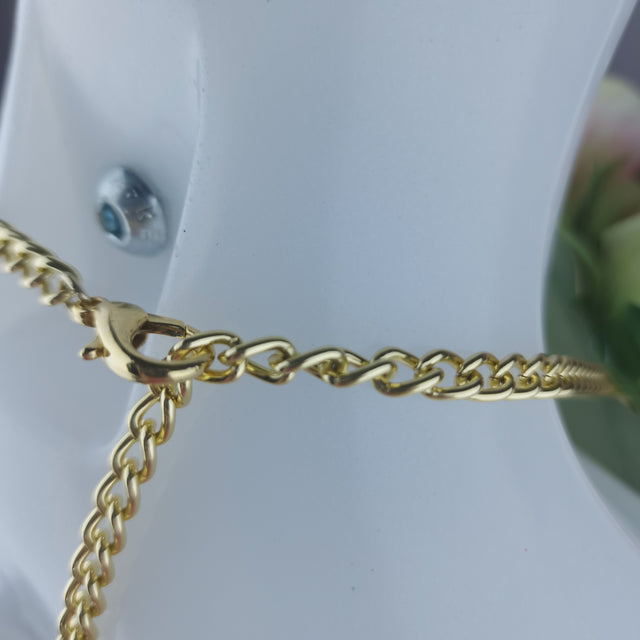 Pearls & Swine: Sexy Pink Roses & Pearls Neckpiece "WAP"