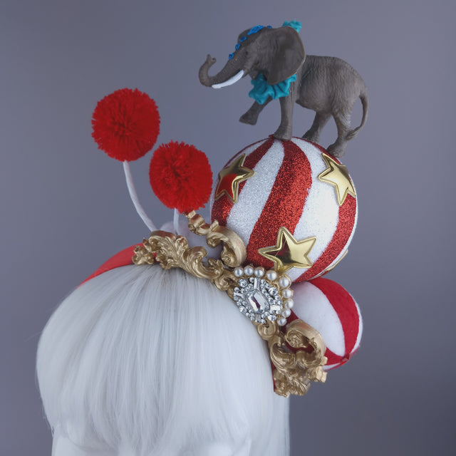 "Step Right Up!" Circus Elephant Headdress