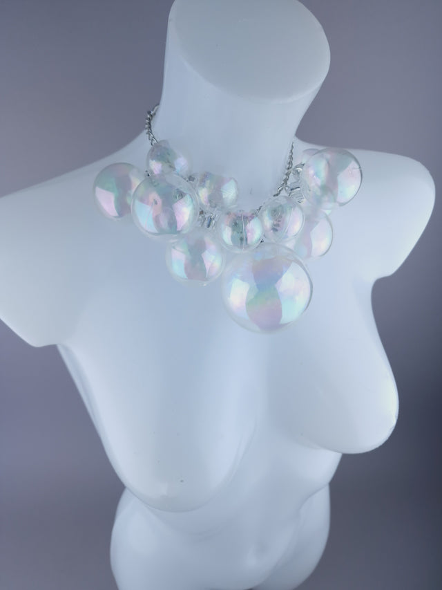 Clear Bubble Necklace Jewellery