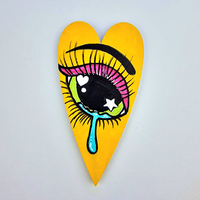 Bink Neptune: Original Eye Painting "Tear drop"