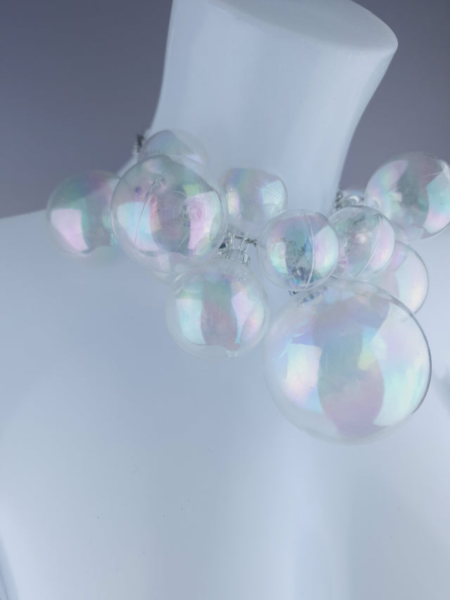 Clear Bubble Necklace Jewellery