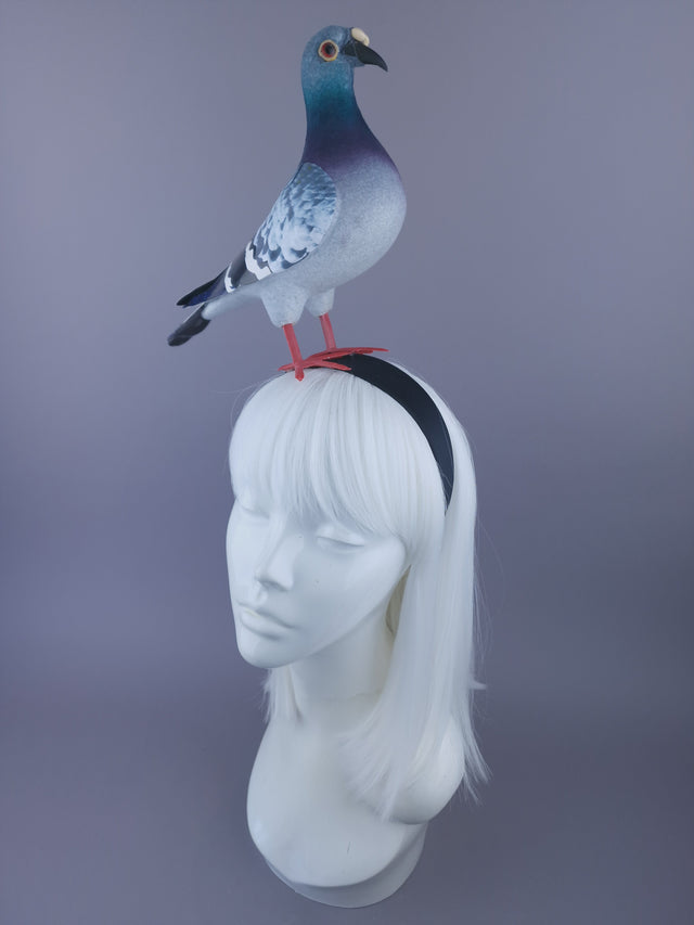 "Wabi-Sabi" Whimsical Large Pigeon Poop Headband