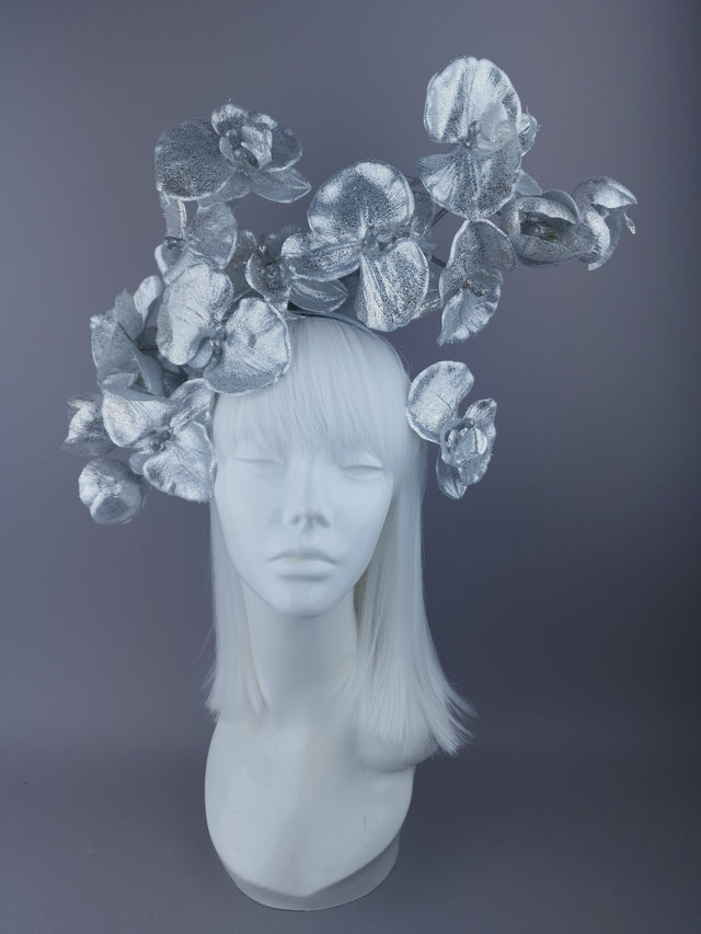 Silver Orchid Headdress