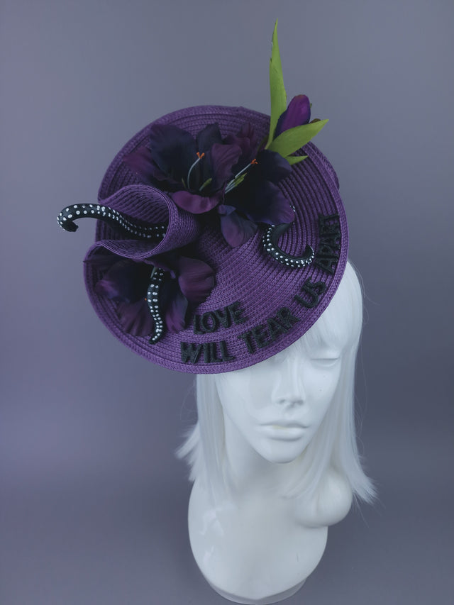 "Love Will Tear Us Apart" Tentacle & Quote Hat