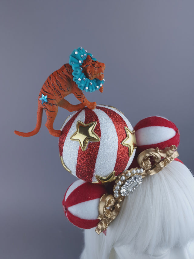 "Step Right Up!" Circus Tiger Headdress
