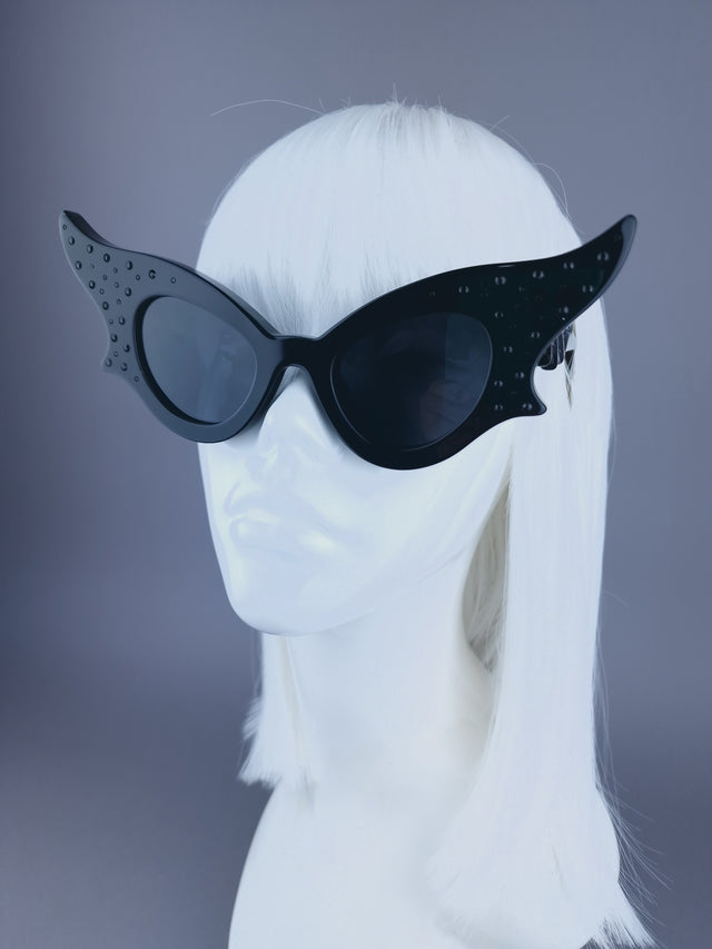 "Satan Is A Woman" 666 Hexes Sunglassesloo
