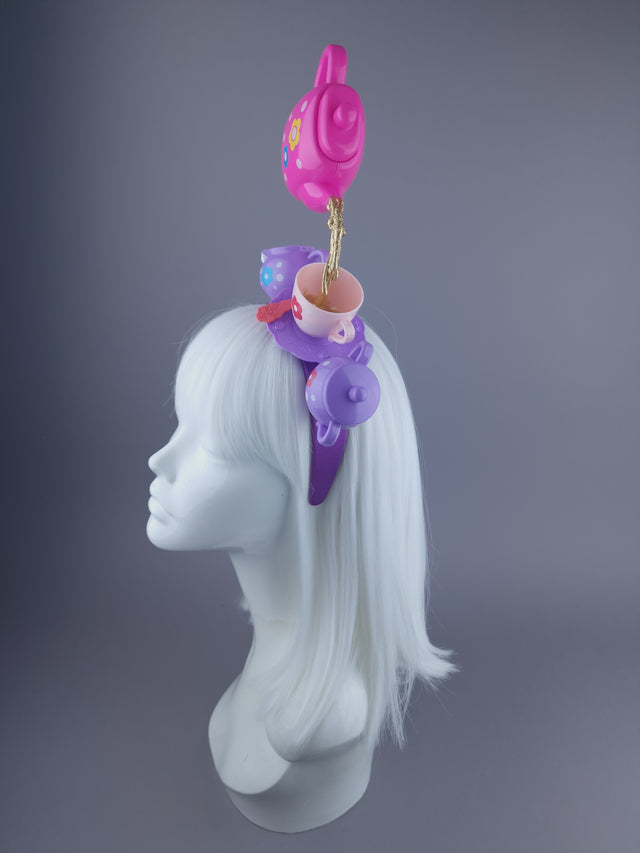 Colourful Teapot Pouring Headpiece