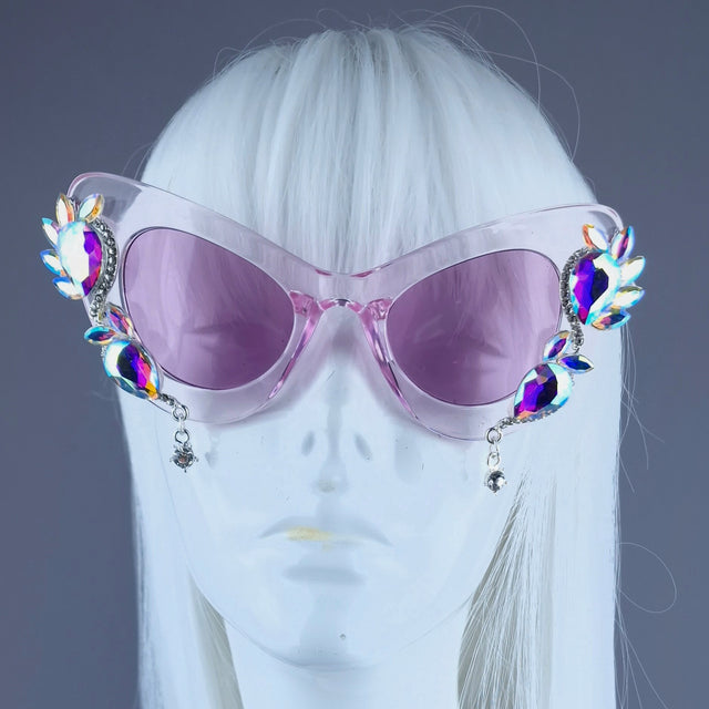 "Shine" Jewel Cateye Sunglasses