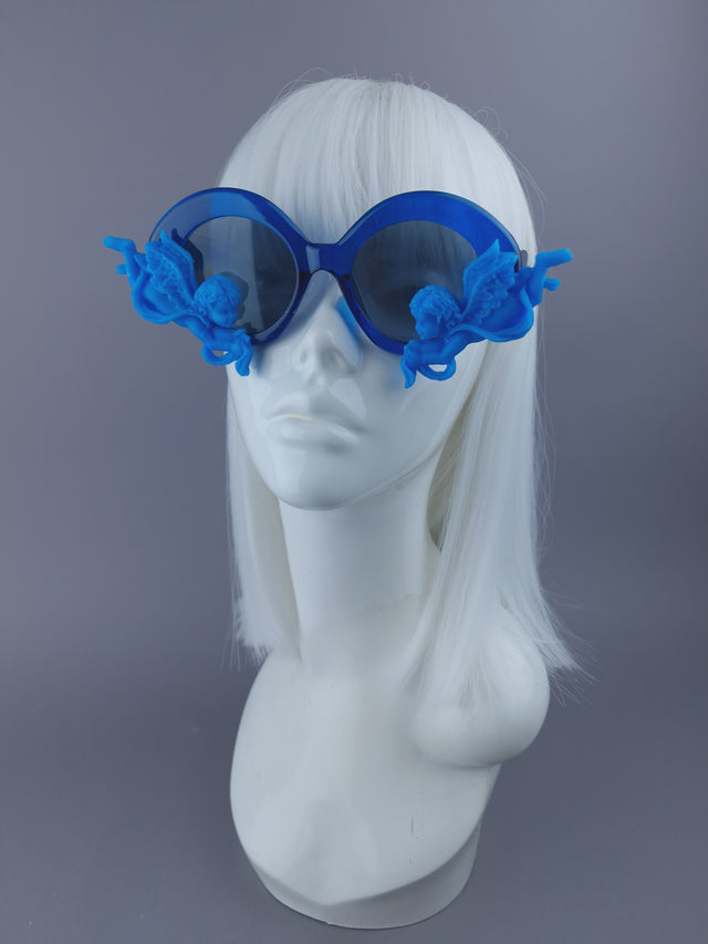 Sample! Blue Cherub Sunglasses