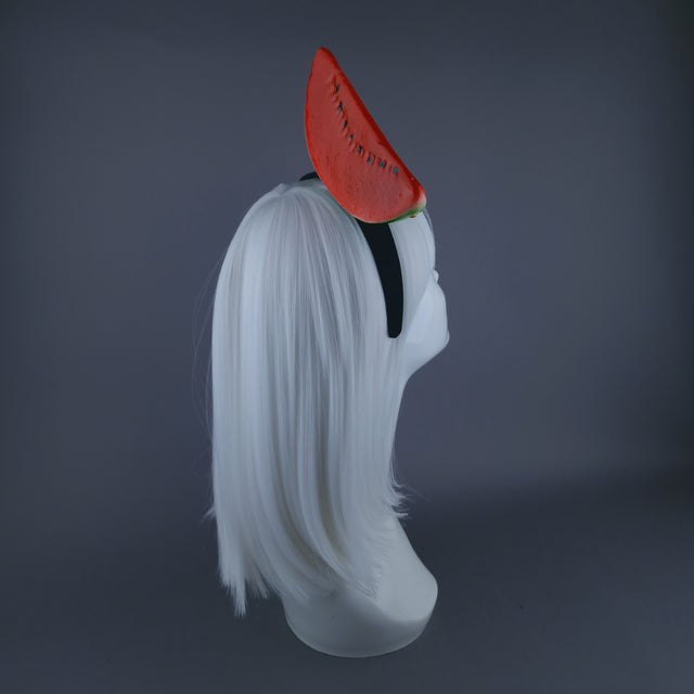 "Noone Is Free Until We All Are Free" Watermelon Headdress