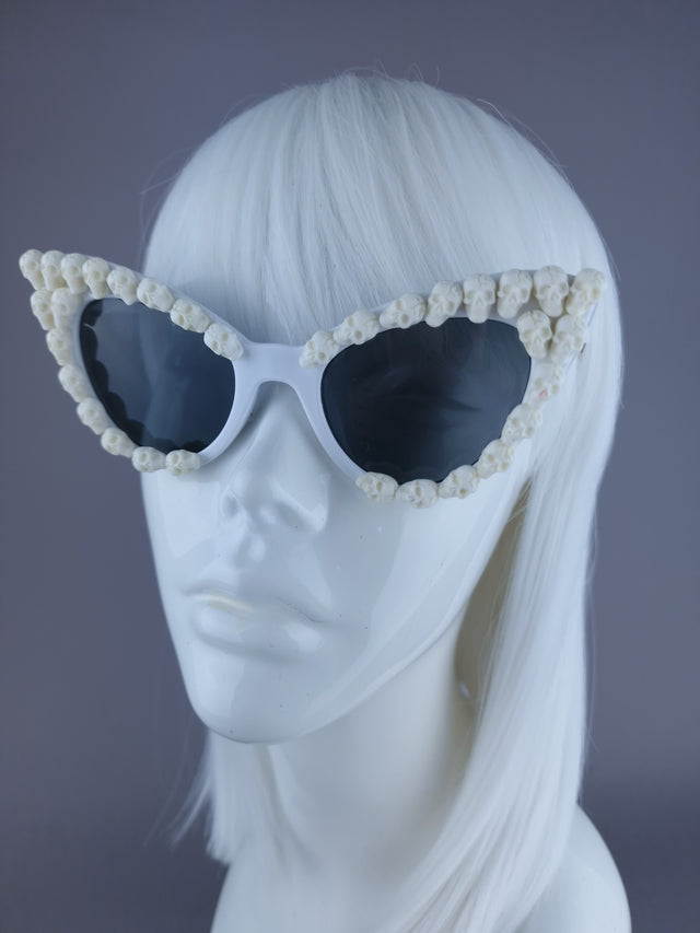 SAMPLE! Skull Cateye Sunglasses