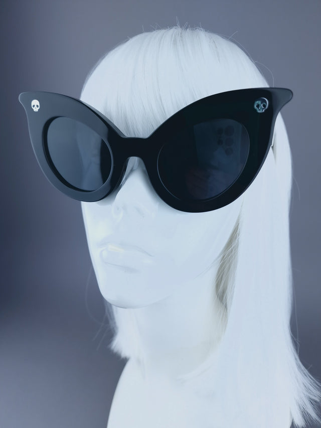 "Beat it, Creep" 666 Hexes Sunglasses
