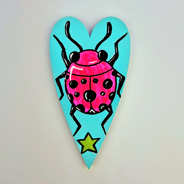 Bink Neptune: Original Beetle Painting "Critter"