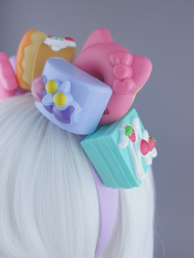 Colourful Cake Headpiece