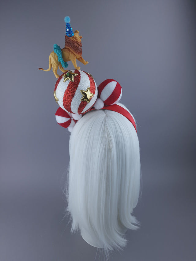 "Step Right Up!" Circus Lion Headdress